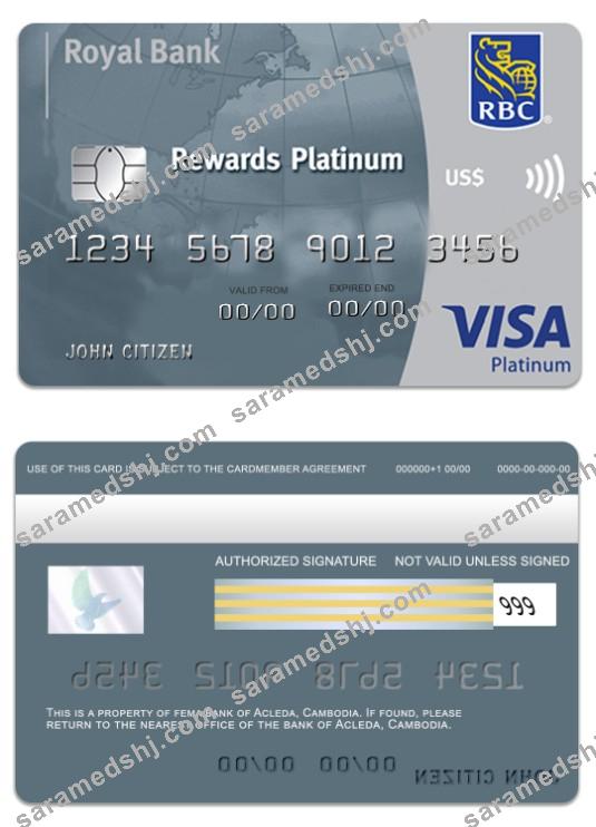 Barbados Royal bank visa platinum card